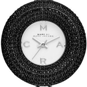 Marc by Marc Jacobs MJ1429 Women's Donut Black Leather Watch